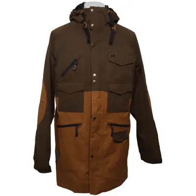 Jakke (Brun, Flerfarvet) fra Airblaster Bomuld, Nylon, Polyester, Polyurethan