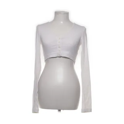 Cardigan (White) from Weekday Cotton, Elastane