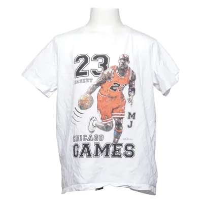 T-shirt (White, Multicolored) from Celebrity Icons Cotton