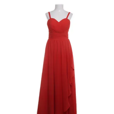 Evening gown (Red) from Zapaka Polyester