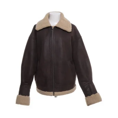 Shearlingjacka (Brun, Beige) från Mango Polyester