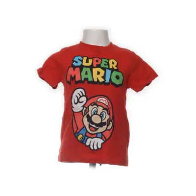 T-shirt (Röd, Flerfärgad) från Super Mario Bomull