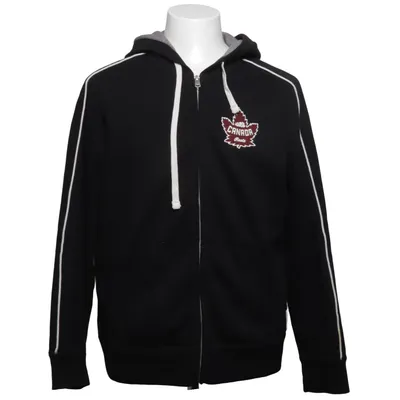 Hoodie (Black) from Roots Cotton, Polyester