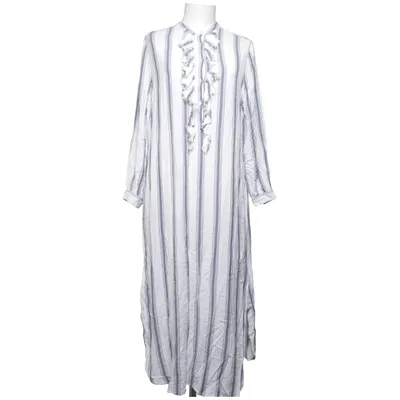 Maxi dress (Blue, White) from Eva Go Diva Copenhagen Viscose
