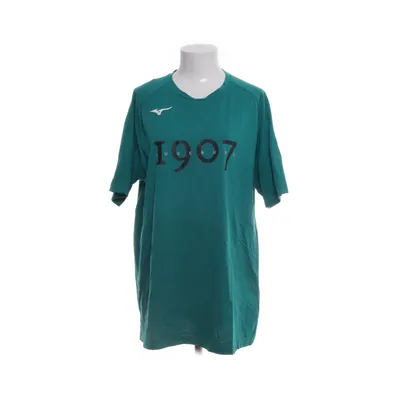 T-shirt (Grön, Svart) från Mizuno Bomull, Polyester