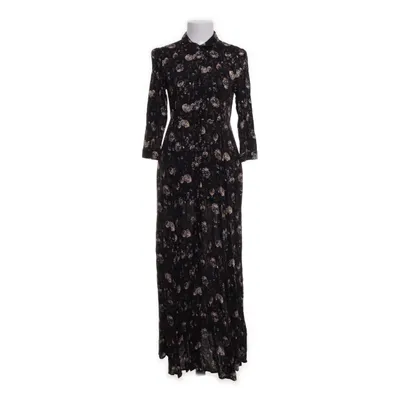 Shirt dress (Black, Multicolored) from Zara Woman Premium Collection Viscose