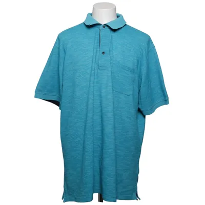 Polo (Bleu) de Cool Code Coton, Élasthane, Polyester
