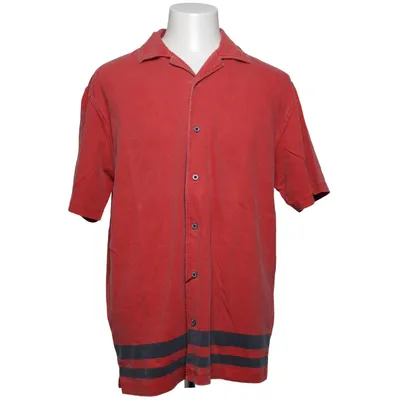 Chemise à manches courtes (Rouge, Gris) de New England Coton