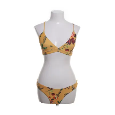 Bikini (Orange, Flerfarvet) fra Zaful Elastan, Polyester