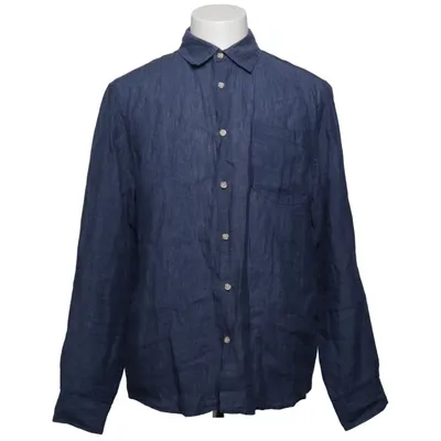 Shirt (Blauw) van Hampton Republic Linnen