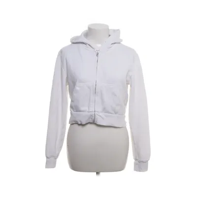 Hoodie (White) from Brandy Melville Cotton, Polyester