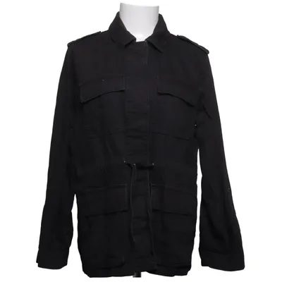 Veste safari (Noir) de ONLY Blue Denim Coton