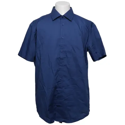 Korte mouwen shirt (Blauw) van Man's World Katoen, Polyester