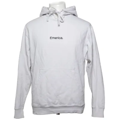 Sweat à capuche (Blanc) de Emerica Coton, Polyester