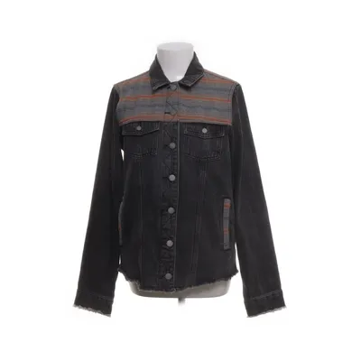 Denim jacket (Gray, Multicolored) from Roxy Acrylic, Cotton, Polyamide, Polyester, Wool, Viscose