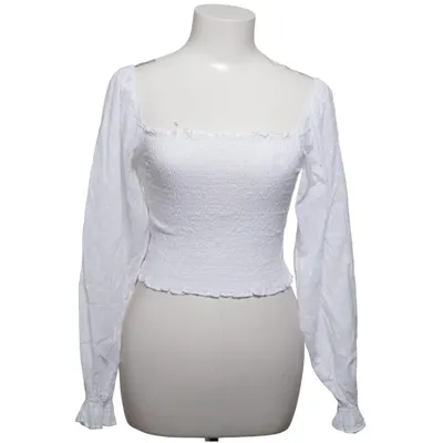 Crop top (Hvid) fra NA-KD Bomuld