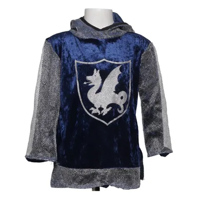 Feestkostuums (Blauw, Zilver) Polyester, Viscose
