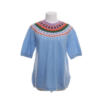 Top (Blauw, Meerkleurig) van Danefae Acryl, Elastaan, Nylon, Wol