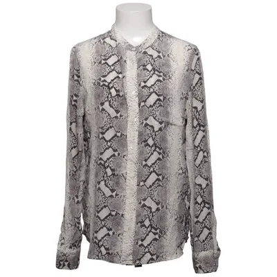 Blouse (Grijs, Wit, Zwart) van Equipment Femme Zijde