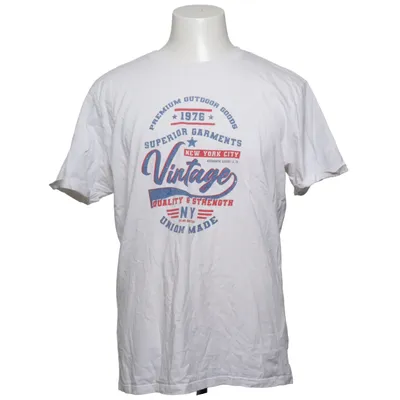 T-shirt (White, Multicolored) from Cruz Cotton