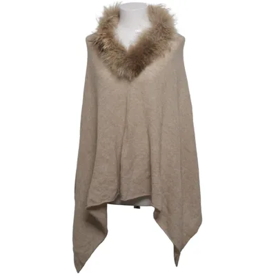 Poncho (Beige) from Brodie Cashmere