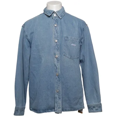 Jeansskjorta (Blå) från Obey Bomull