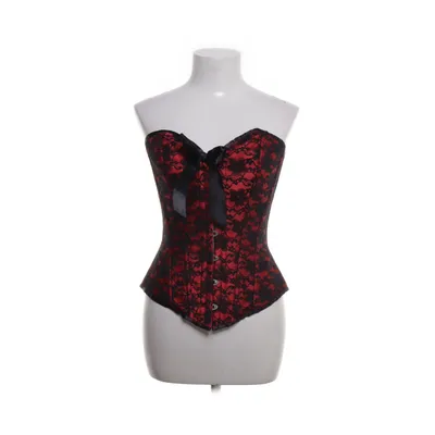 Korset (Rood, Zwart) van Cottelli Collection Polyamide, Polyester