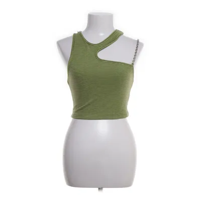 Crop top (Green, Brown) from The Ragged Priest Elastane, Polyester