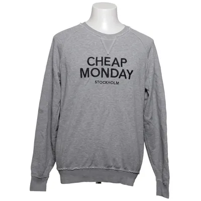 Sweatshirt (Gray) from Cheap Monday Cotton, Polyester, Viscose
