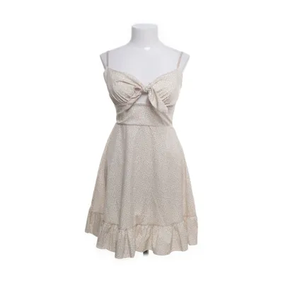Jurk (Beige, Groen) van New Collection Elastaan, Polyester