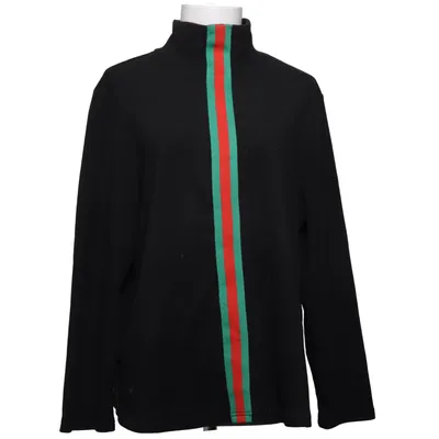 Fleecetrøje (Sort, Grøn, Rød) fra Stylewe Elastan, Polyester