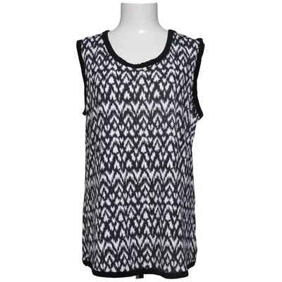 Haut (Noir, Blanc) de Alessa W Collection Élasthane, Viscose