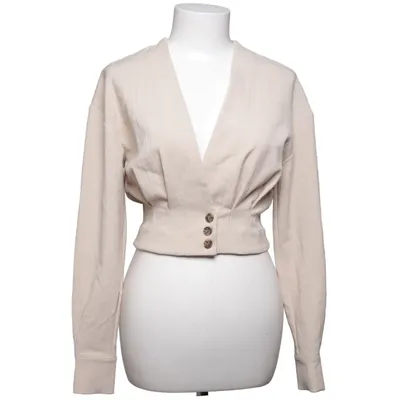 Cardigan (Beige) fra L'Academie Elastan, Polyester, Viscose