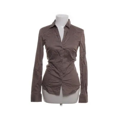 Skjorta (Brun) från H&M Bomull, Elastan