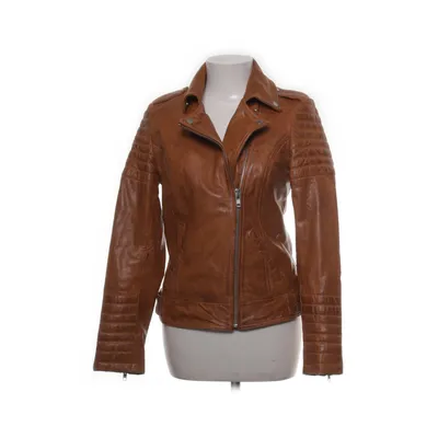Bikerjack (Bruin) van Freaky Nation Leer, Polyester