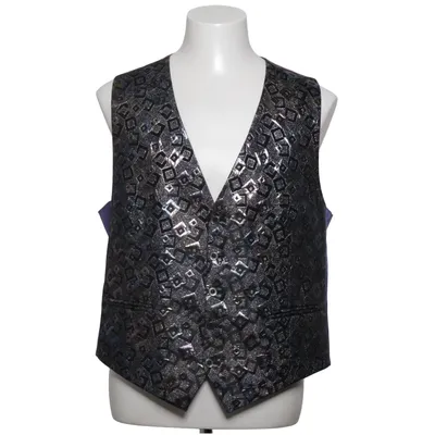 Kostuumgilet (Zwart, Meerkleurig) van Wilvorst Polyester, Viscose