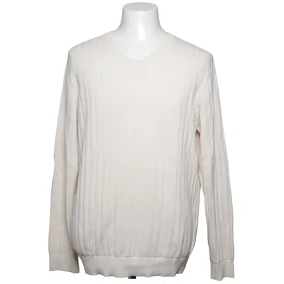 Pullover (White) from Dressmann Cotton