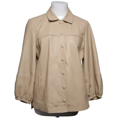 Leather jacket (Beige) from Coster Copenhagen