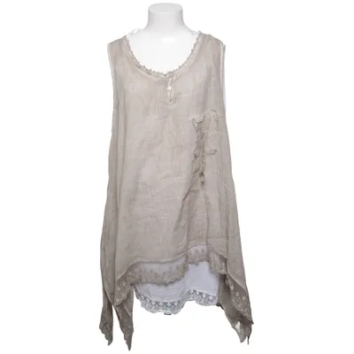 Dress (Beige, White) from Boco