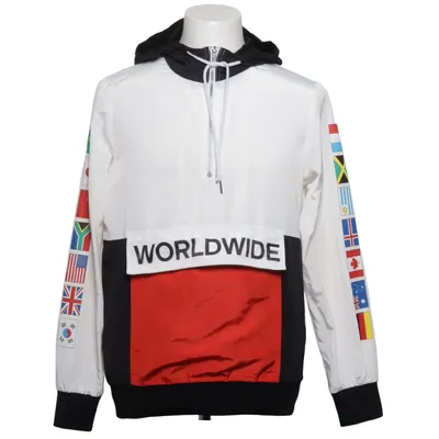 Anorak (Hvid, Rød, Sort) fra Forever 21 Men Polyester
