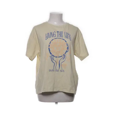 T-shirt (Beige, Flerfärgad) från 24Colours Bomull
