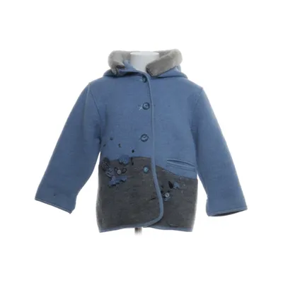 Duffle coat (Blue) from Giesswein Wool, Fur, Modal