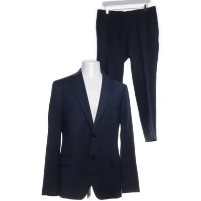 Kostym (Blå) från Oscar Jacobson Ull, Polyester, Elastan