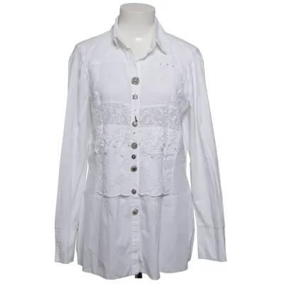 Blouse (Blanc) de Bottega Coton, Polyester