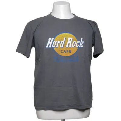 T-shirt (Gray, Multicolored) from Hard Rock Cafe Cotton