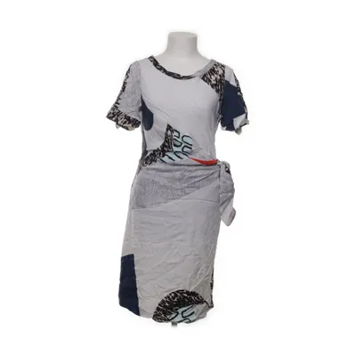 Jurk (Wit, Blauw, Zwart, Grijs) van Diane von Furstenberg Elastaan, Polyester, Zijde