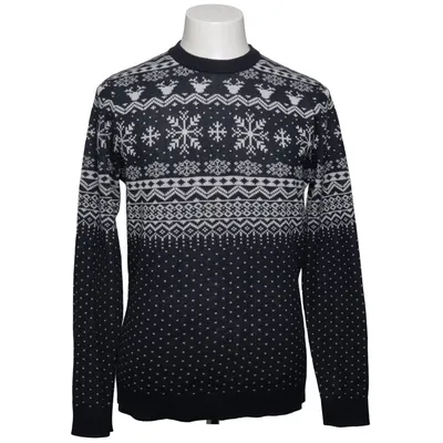 Pull de Noël (Bleu, Blanc) de Jack & Jones Acrylique