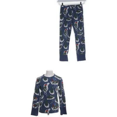 Pyjamasz (Blå, Grøn, Flerfarvet) fra Polarn O. Pyret Økologisk bomuld, Elastan