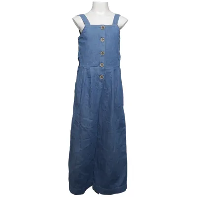 Byxdress (Blå) från Zara Kids Bomull, Elastan, Linne