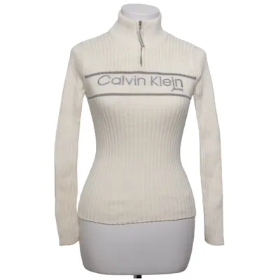 Tröja (Vit, Grå) från Calvin Klein Jeans Bomull